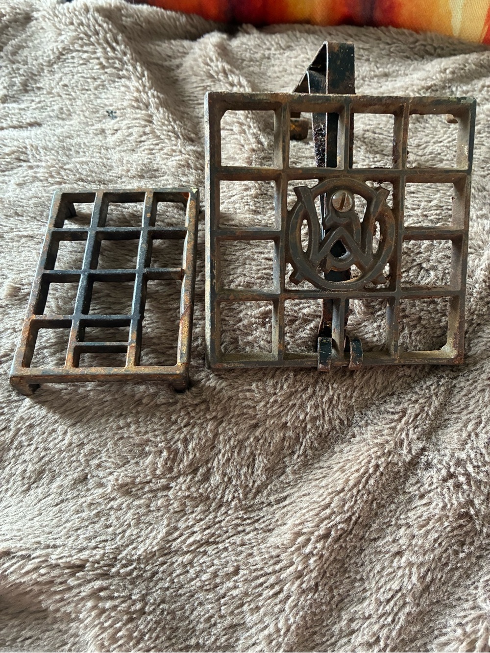 Antique early 1900s trivets